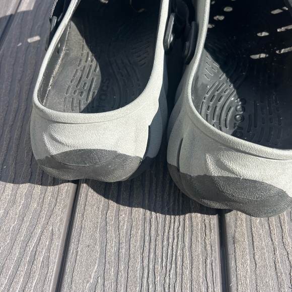 Crocs Echo Clogs Size 17 Men Gray - Picture 5 of 9